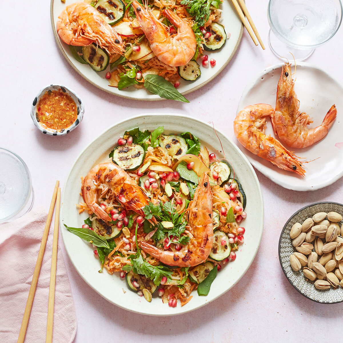 Papaya Salad with King Prawns-1