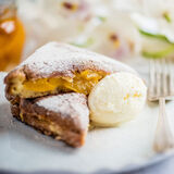 Spiced Apricot French Toastie with Vanilla and Jersey Cream Ice Cream-1