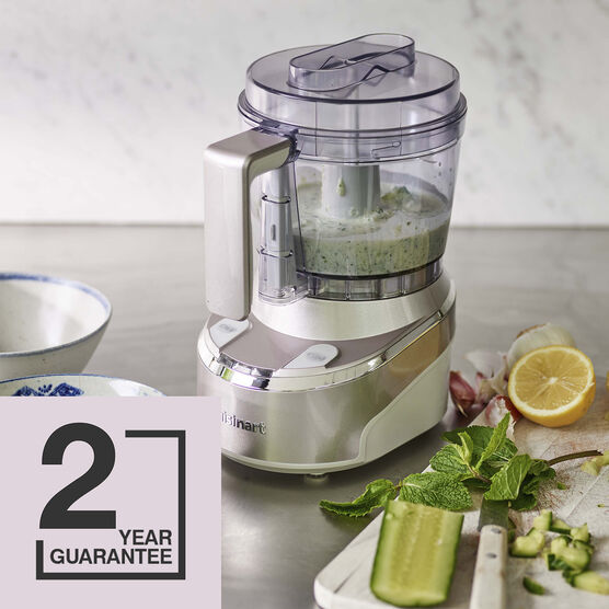 Cuisinart Elemental 8-Cup 3-Speed White Food Processor FP-8P1