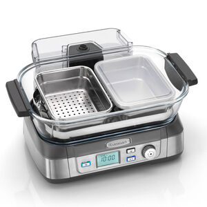 Best Buy: Cuisinart CookFresh™ Digital Glass Steamer Stainless Steel  STM-1000