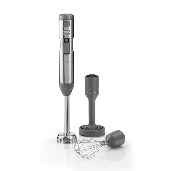 cuisinart csb300bu cordless 3 in 1 hand blender, whisk and masher, midnight  grey 220-240 volts
